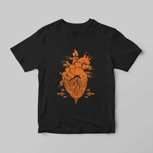 strikeforce - HOLD ON TO YOUR HEART YOUTH TEE