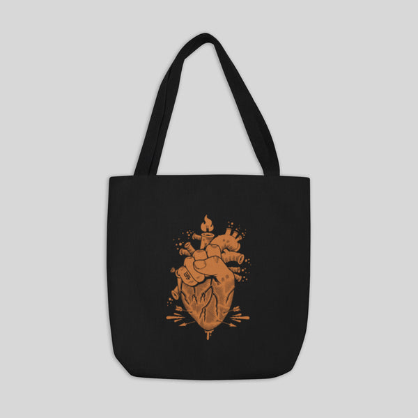 MWW - HOLD ON TO YOUR HEART TOTE