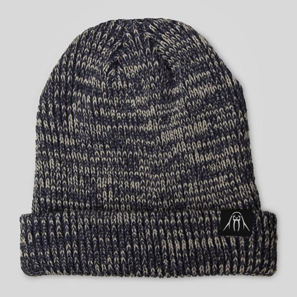 Upper Playground - Lux - The Gusty Beanie in Navy Marl