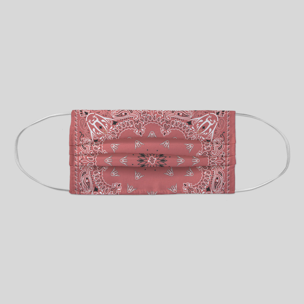 MWW - UP BANDANA IN RED FACE MASK