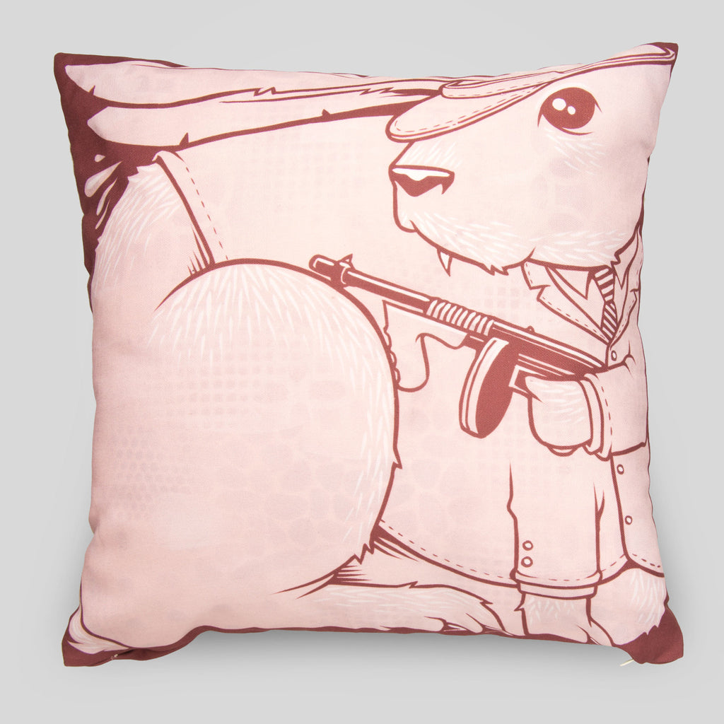 MWW - The Bunnies Pillow Cover by Jeremy Fish