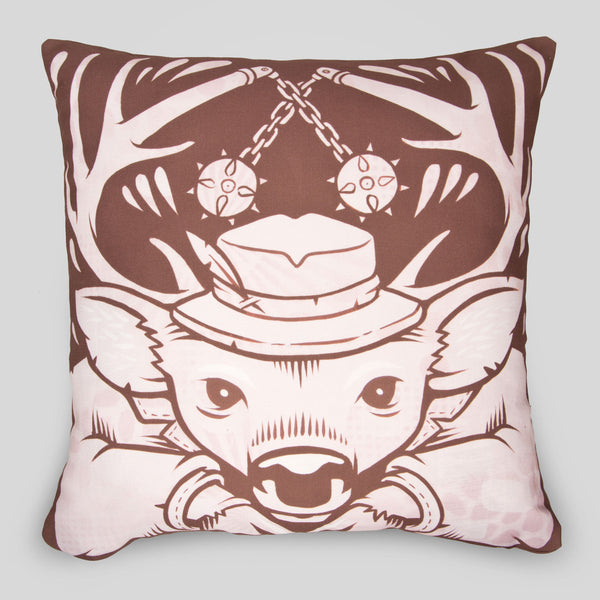 MWW - The Deer Pillow Cover by Jeremy Fish