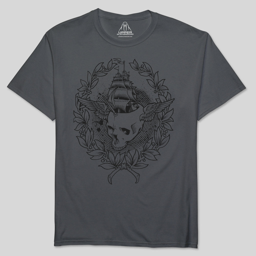 strikeforce - SKULL SAILOR MEN'S GRAPHIC TEE