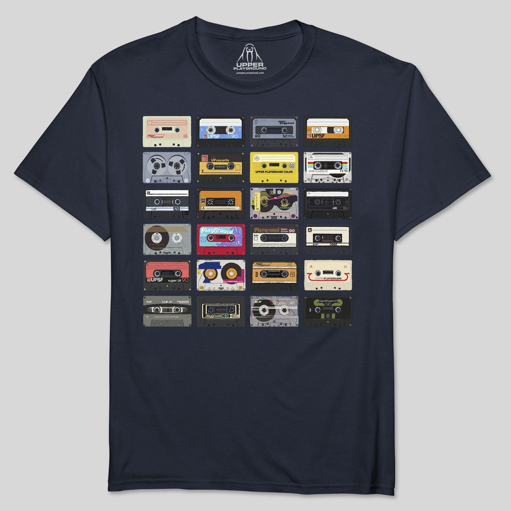 strikeforce - CASSETTES MEN'S GRAPHIC TEE