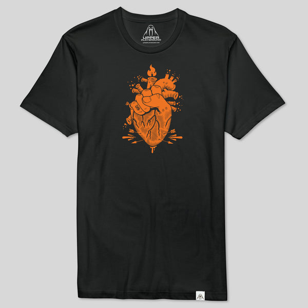 strikeforce - HOLD ON TO YOUR HEART MEN'S TEE