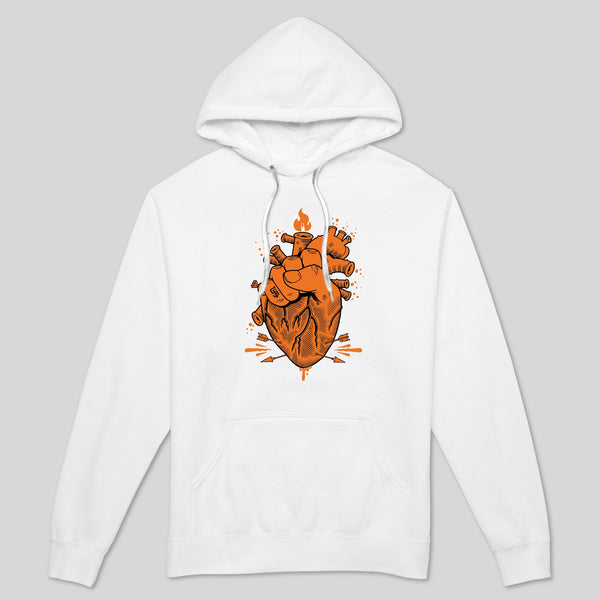 strikeforce - HOLD ON TO YOUR HEART ON WHITE MEN'S HOODIE