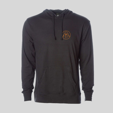 Lightweight jersey hoodie best sale