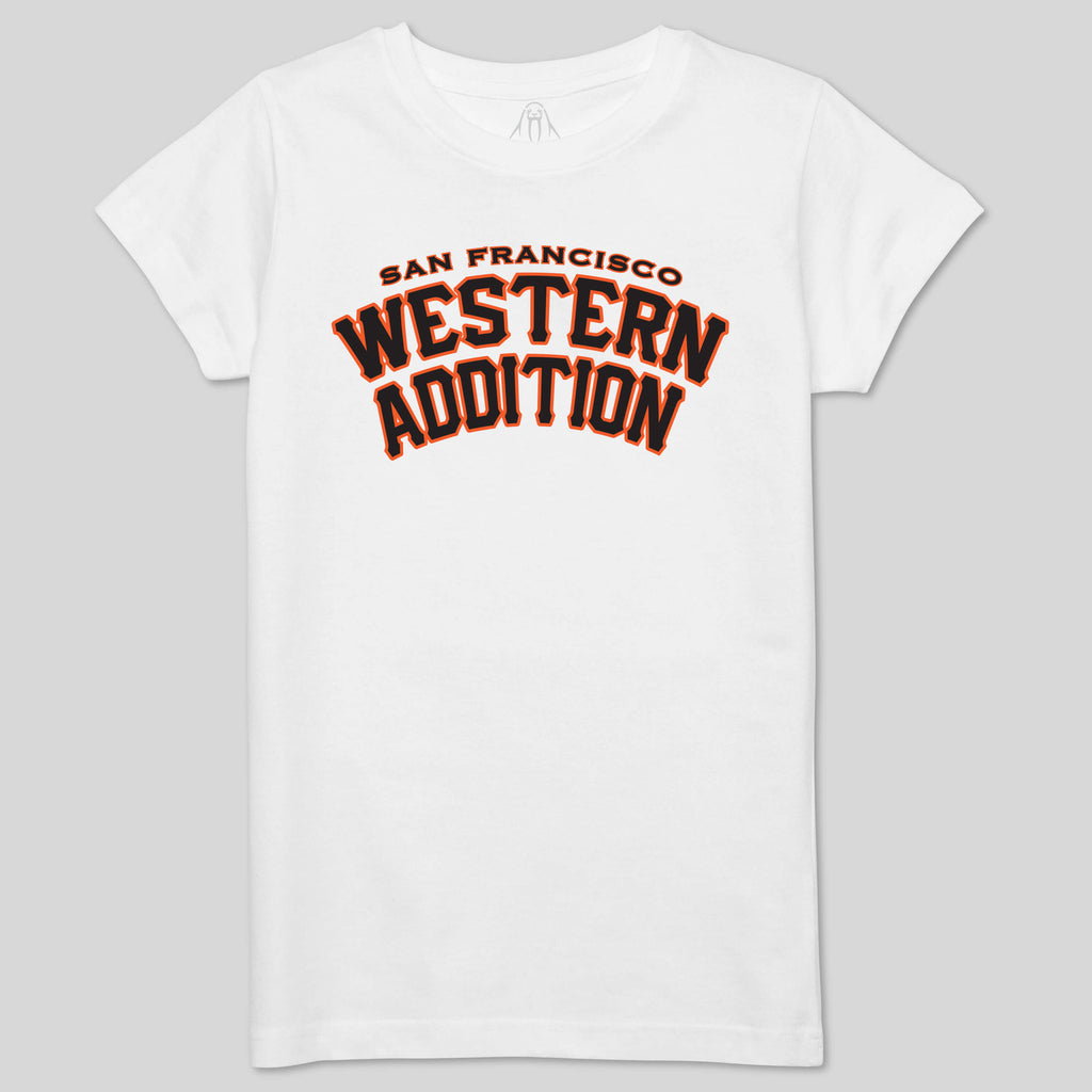 strikeforce - WESTERN ADDITION WOMEN'S CREW TEE