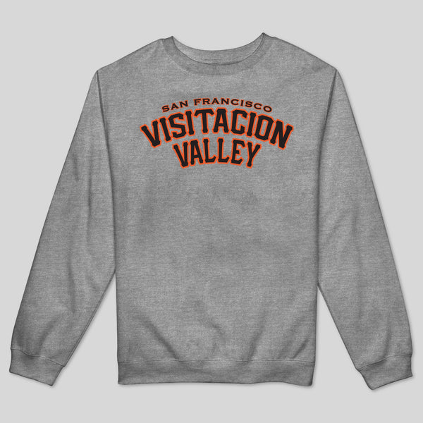 strikeforce - VISITACION VALLEY MEN'S SWEATSHIRT