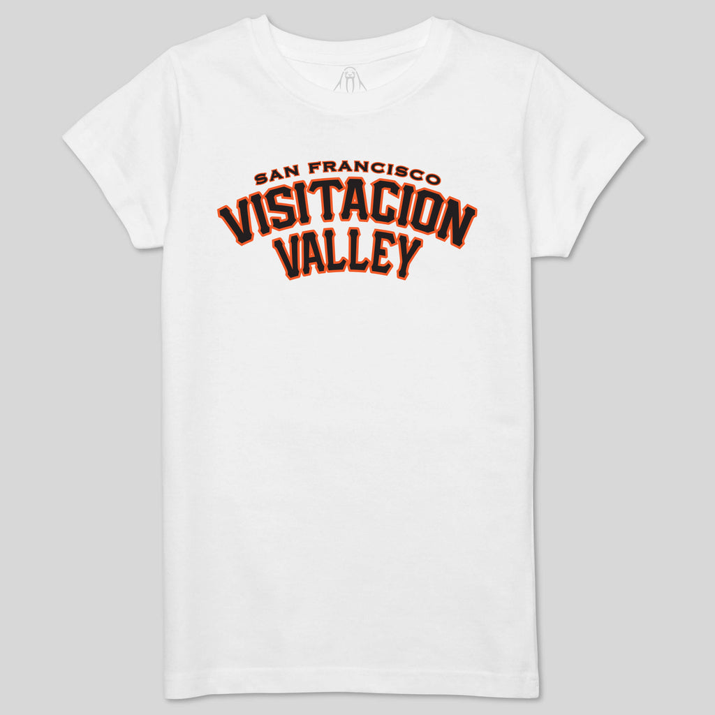 strikeforce - VISITACION VALLEY WOMEN'S CREW TEE