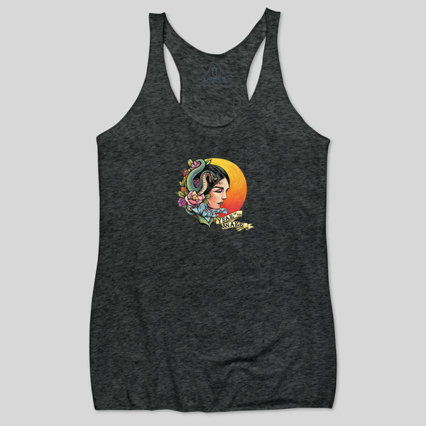 strikeforce - YEAR OF THE SNAKE WOMEN'S RACERBACK TANK BY SAM FLORES