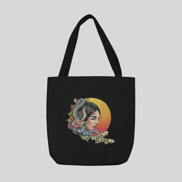 MWW - YEAR OF THE SNAKE BY SAM FLORES TOTE