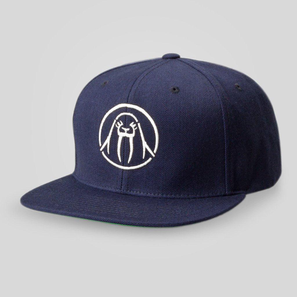 strikeforce - Circle Logo Snapback - Navy/White