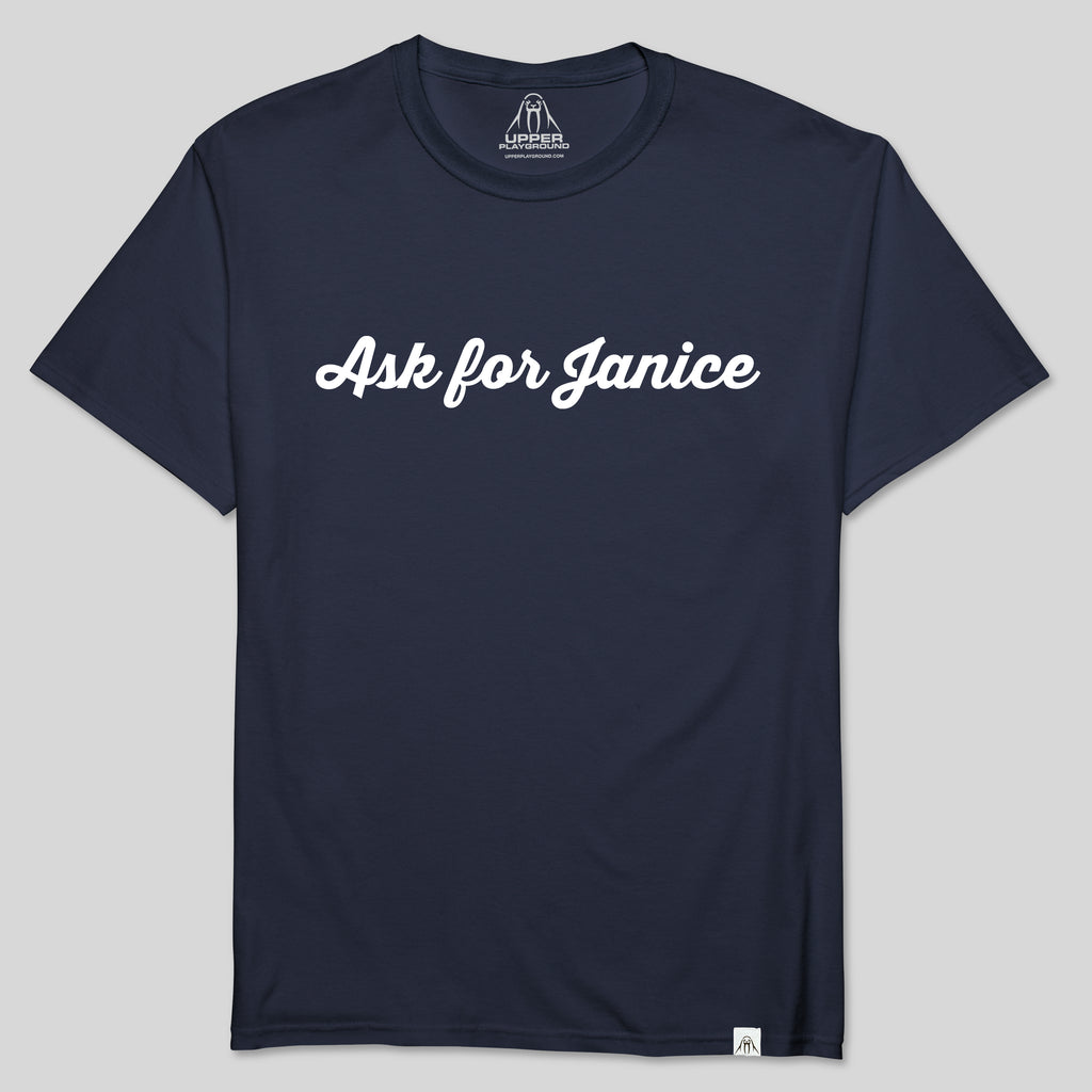 strikeforce - ASK FOR JANICE MEN'S GRAPHIC TEE
