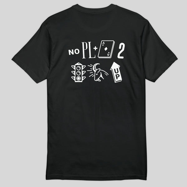 strikeforce - NO PLACE TO GO BUT UP MEN'S  TEE