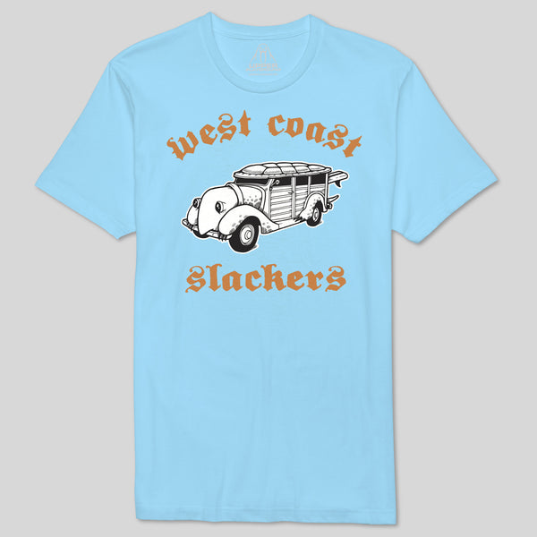 strikeforce - WEST COAST SLACKERS MEN'S  TEE