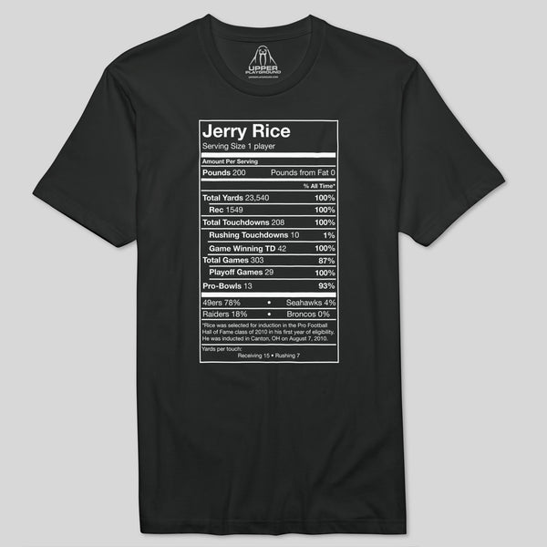 strikeforce - JERRY RICE MEN'S  TEE