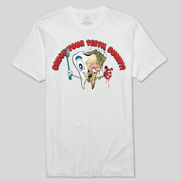 strikeforce - BRUSH YOUR TEETH MEN'S  TEE
