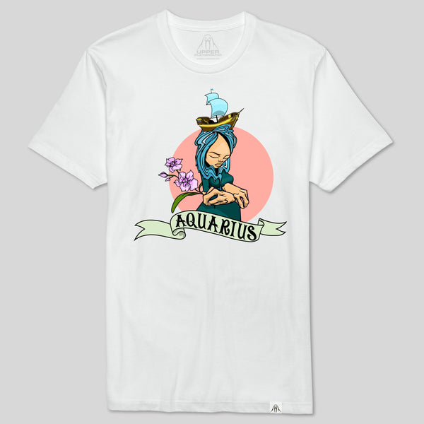 strikeforce - AQUARIUS BY SAM FLORES MEN'S  TEE