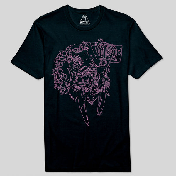 strikeforce - WALTECH - PINK MEN'S  TEE