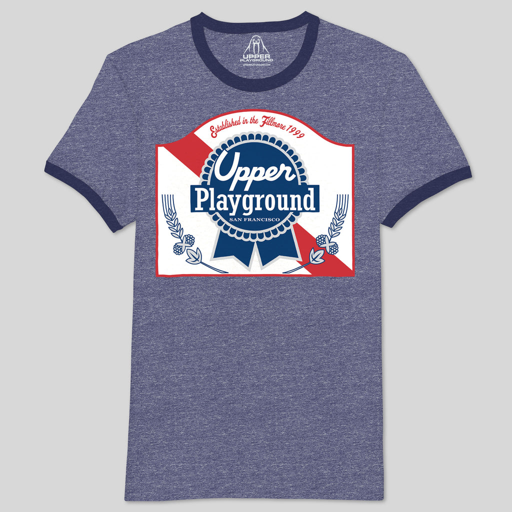 strikeforce - RIBBON MEN'S RINGER TEE
