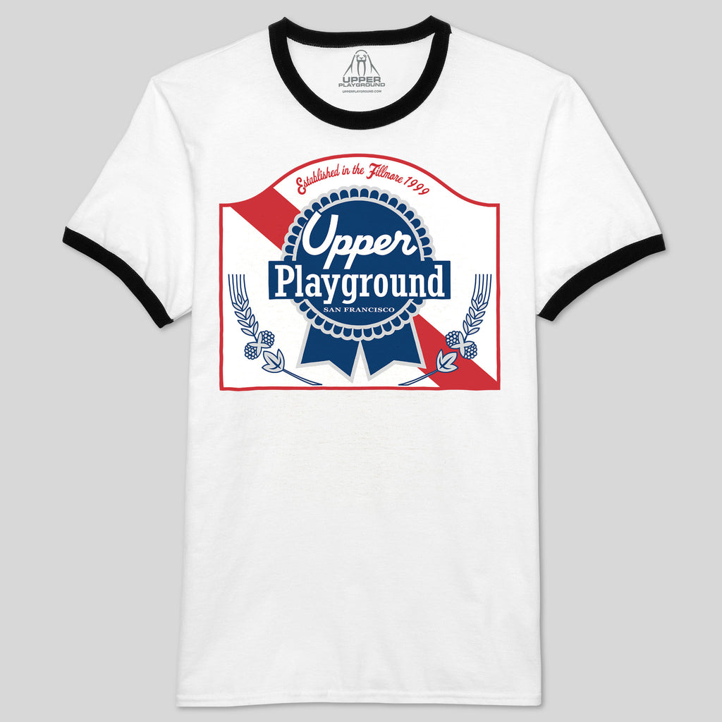 strikeforce - RIBBON MEN'S RINGER TEE