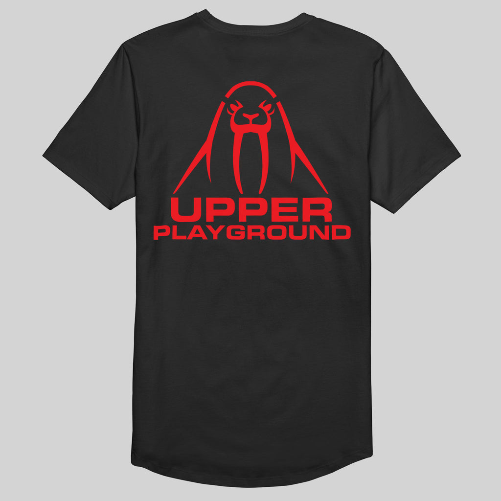 strikeforce - UP X 2 - RED MEN'S LONG BODY TEE