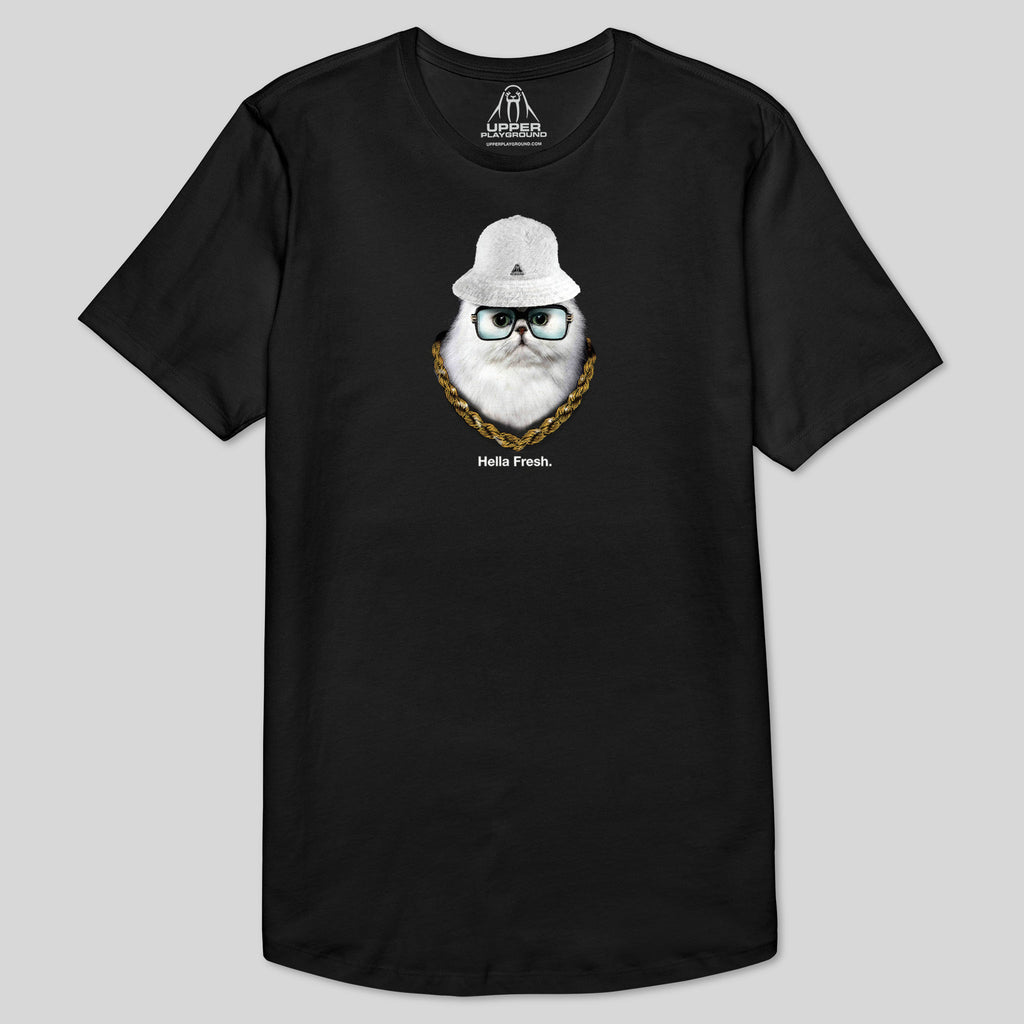 strikeforce - HELLA FRESH MEN'S LONG BODY TEE