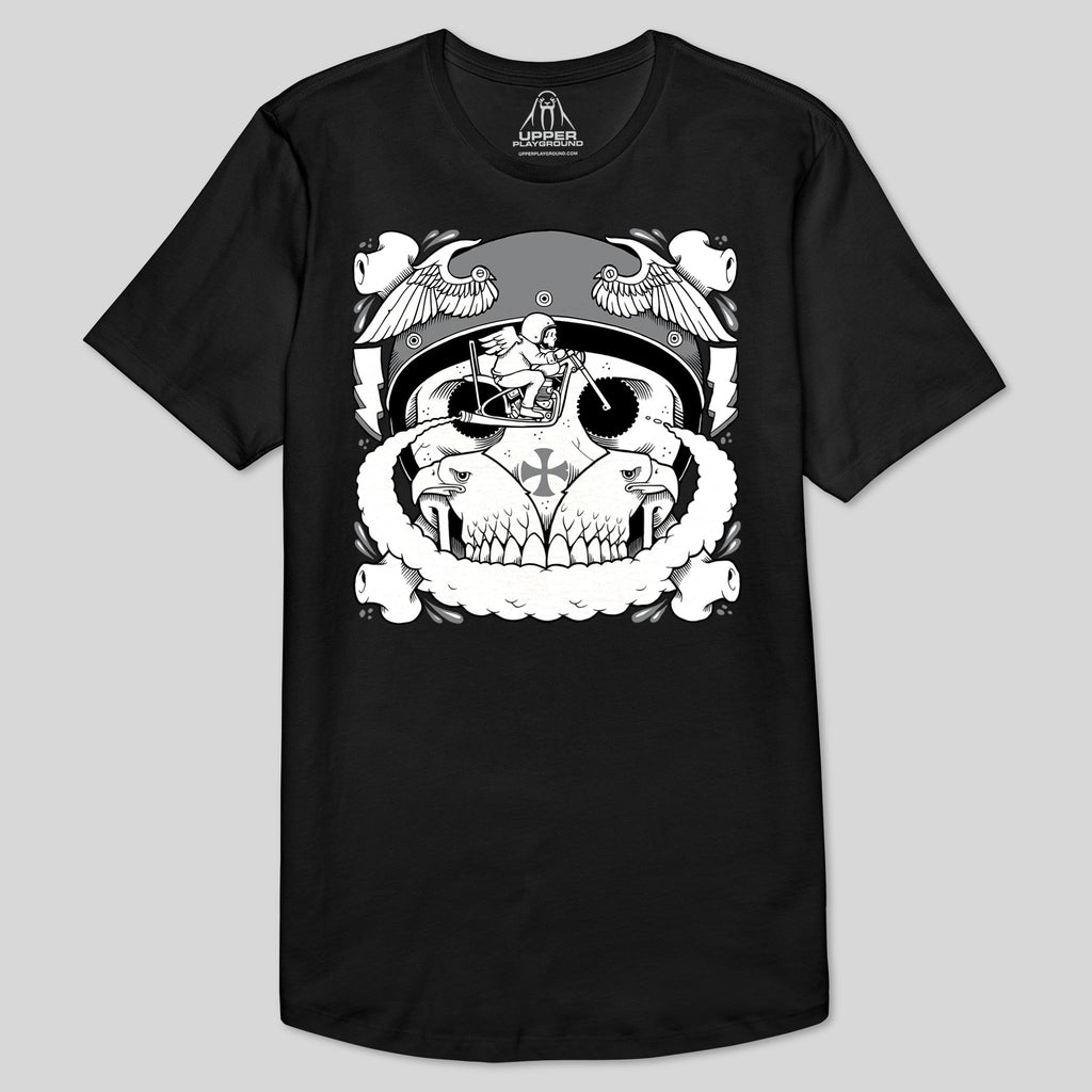 strikeforce - THE BIKERS MEN'S LONG BODY TEE