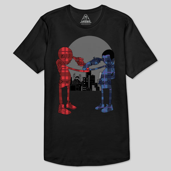 strikeforce - GANG OVER MEN'S LONG BODY TEE
