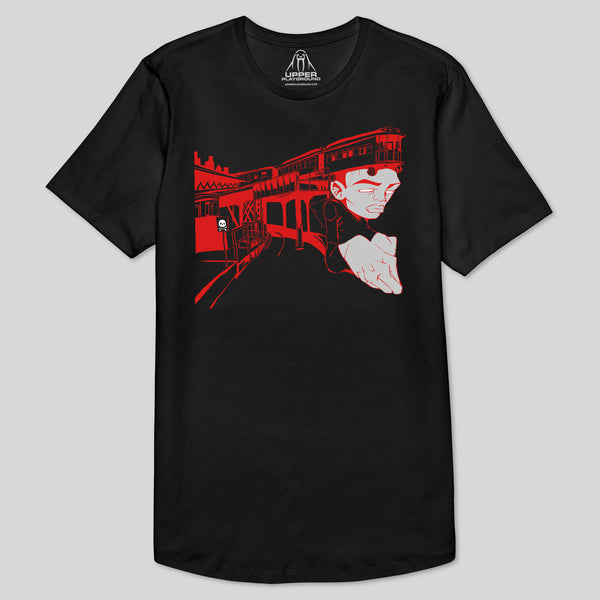 strikeforce - TRAIN HEAD MEN'S LONG BODY TEE