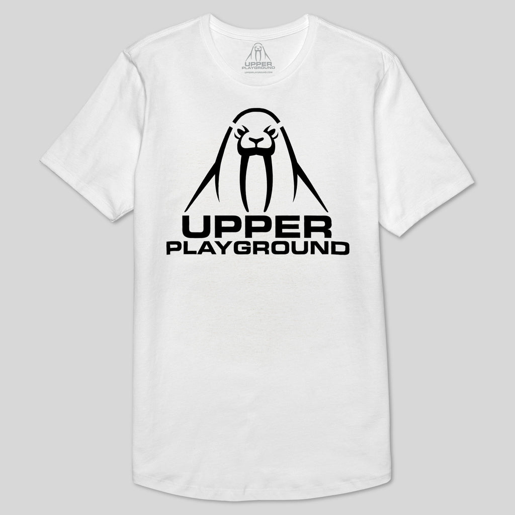 strikeforce - STENCIL LOGO MEN'S LONG BODY TEE