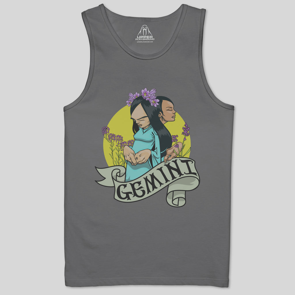 strikeforce - GEMINI BY SAM FLORES  MEN'S TANK