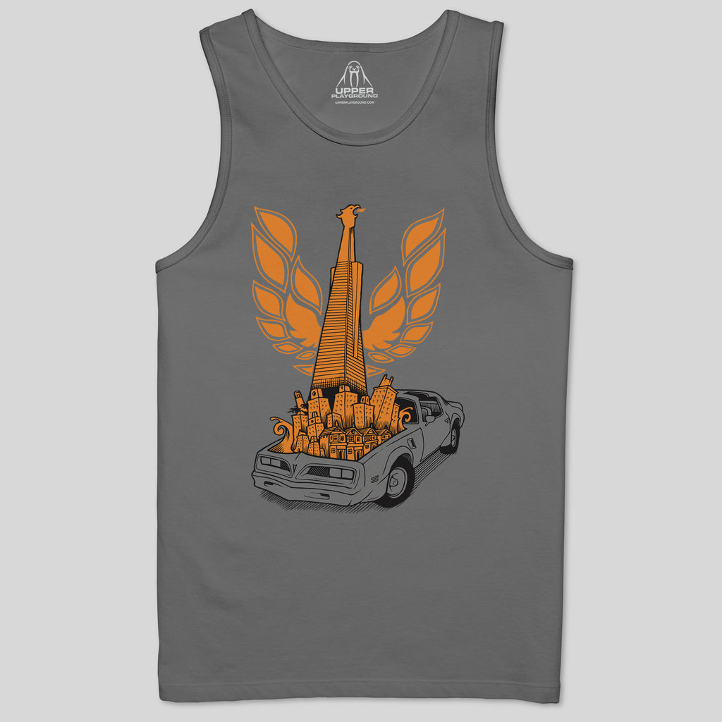 strikeforce - SAN FRAN TRANS AM MEN'S TANK
