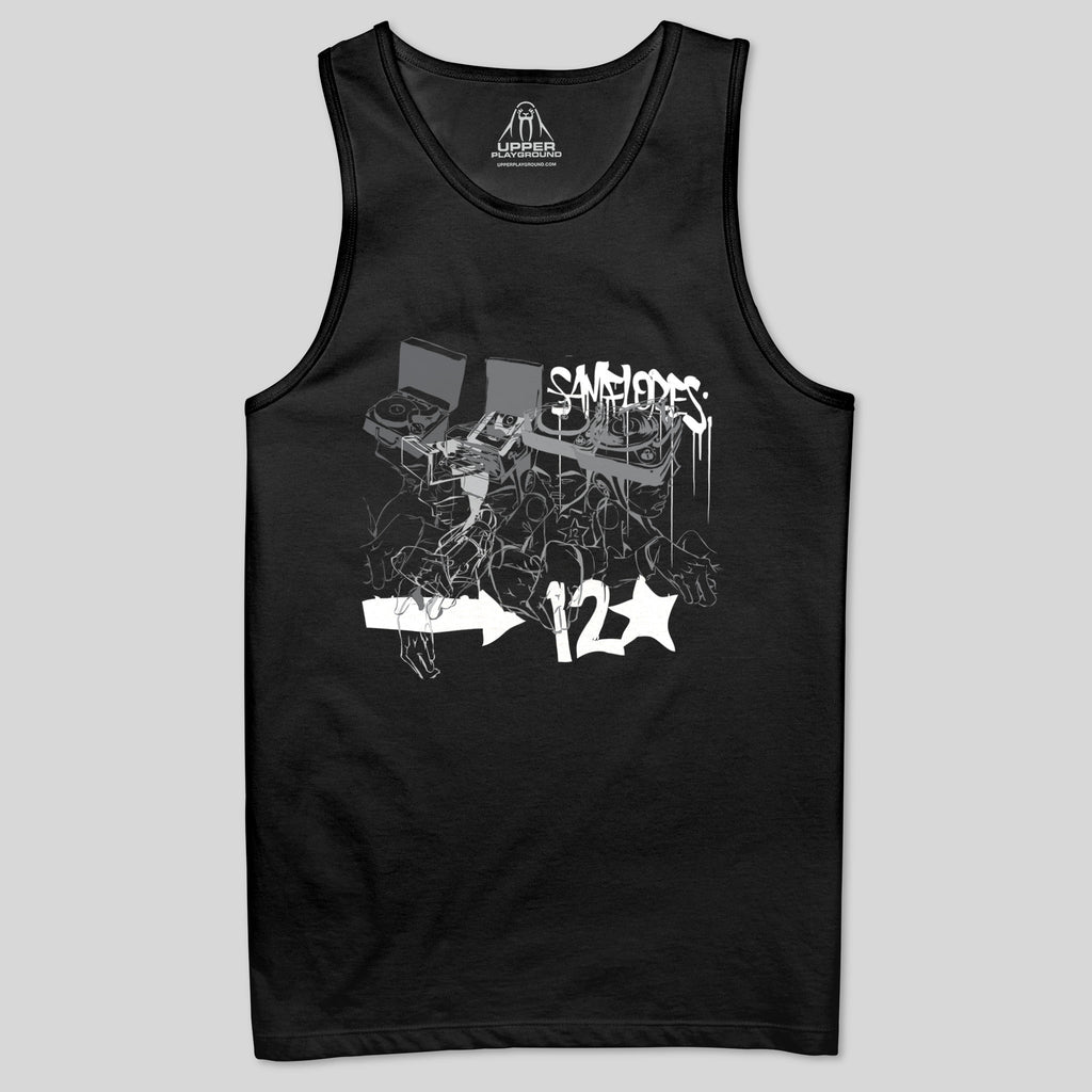 strikeforce - 4 TURNTABLES MEN'S TANK