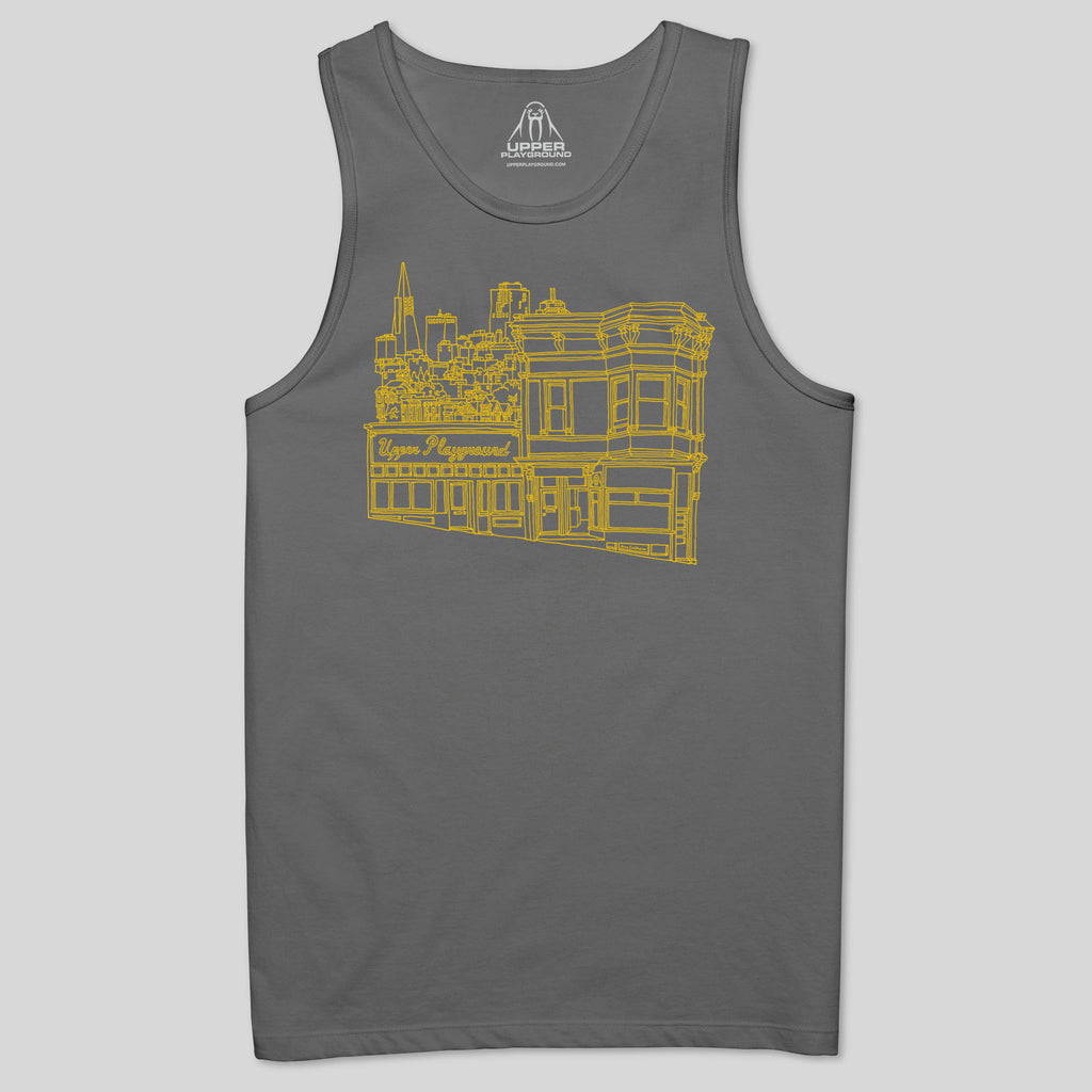 strikeforce - FLAGSHIP - YELLOW MEN'S TANK