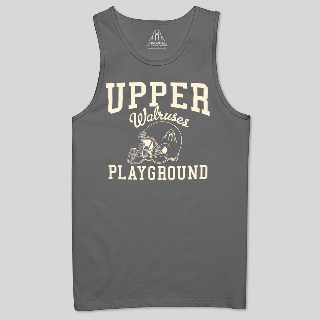 strikeforce - WALRUSES FOOTBALL - WHITE MEN'S TANK