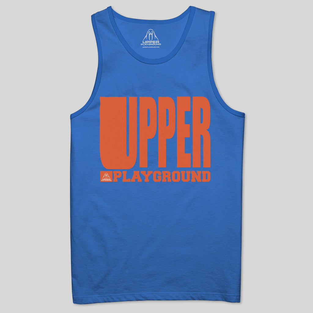 strikeforce - FAT UPPER - ORANGE MEN'S TANK