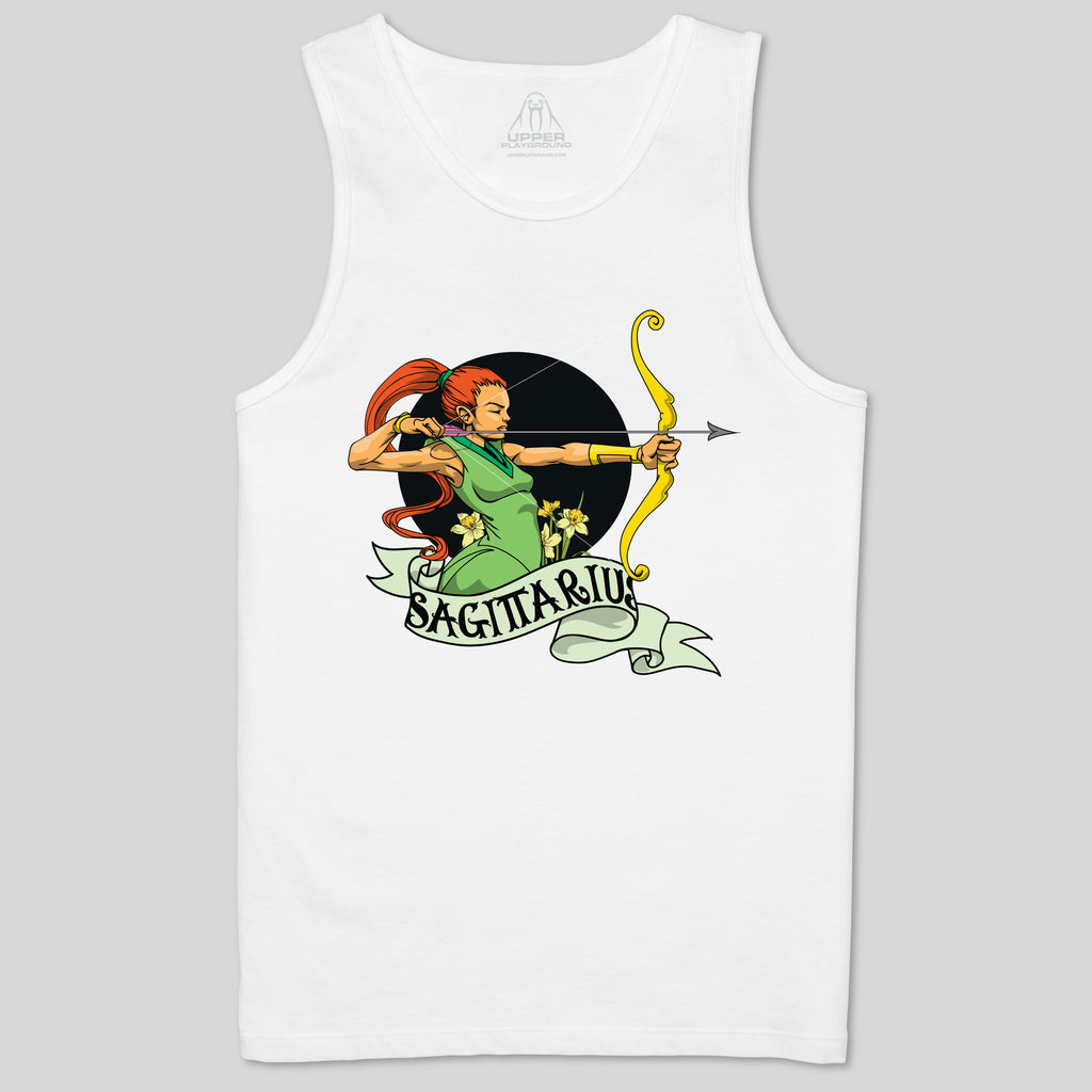 strikeforce - SAGITTARIUS BY SAM FLORES MEN'S TANK