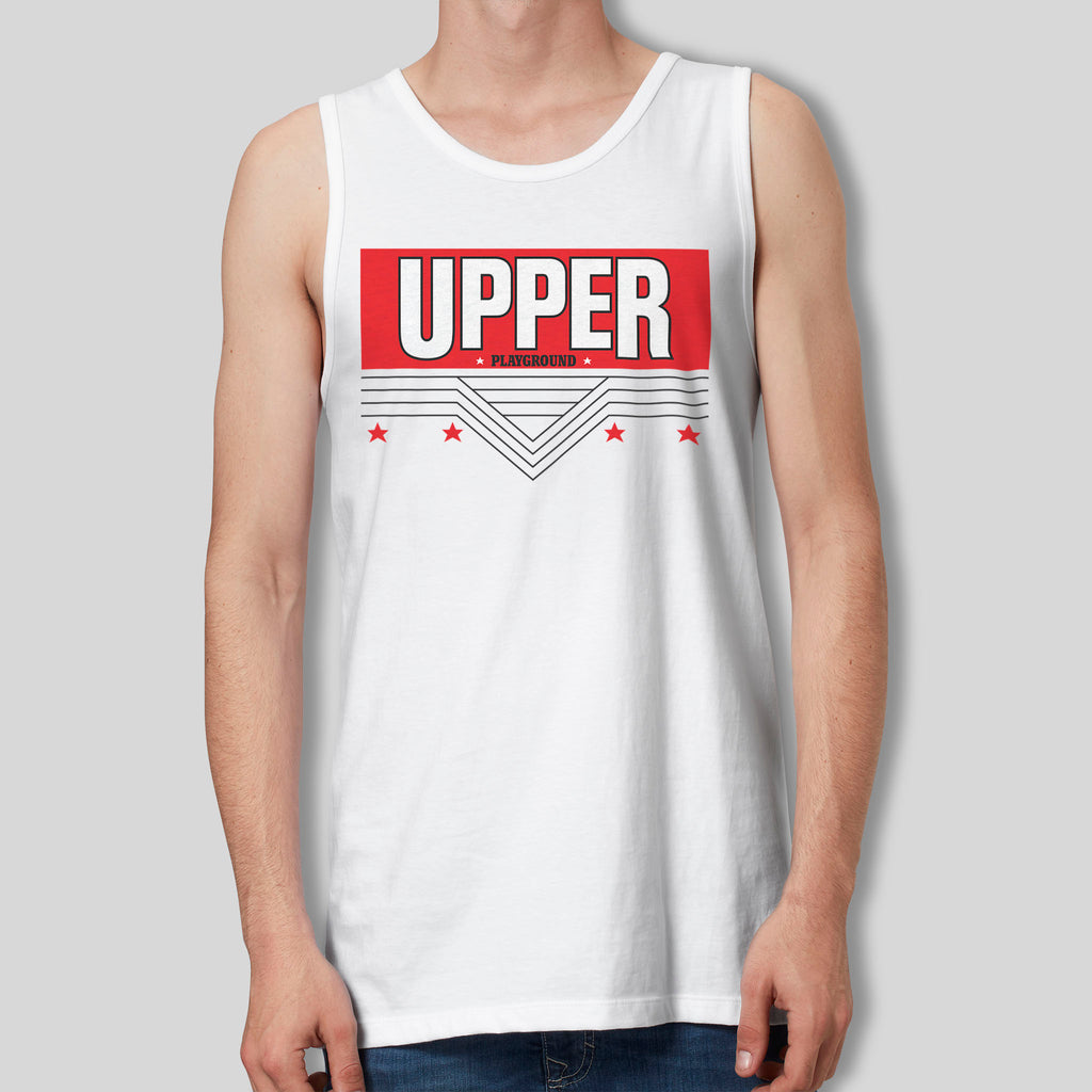 strikeforce - EURO - RED MEN'S TANK