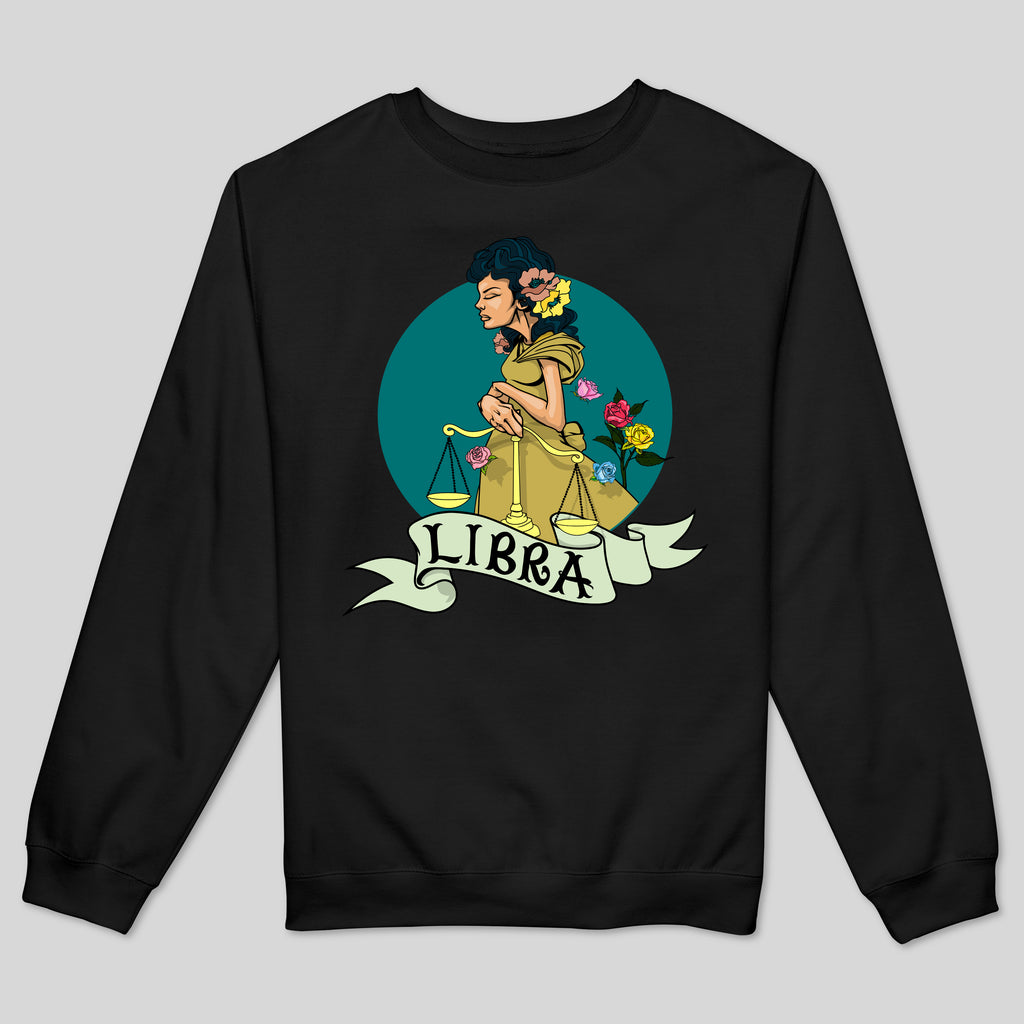 strikeforce - LIBRA BY SAM FLORES WOMEN'S SWEATSHIRT