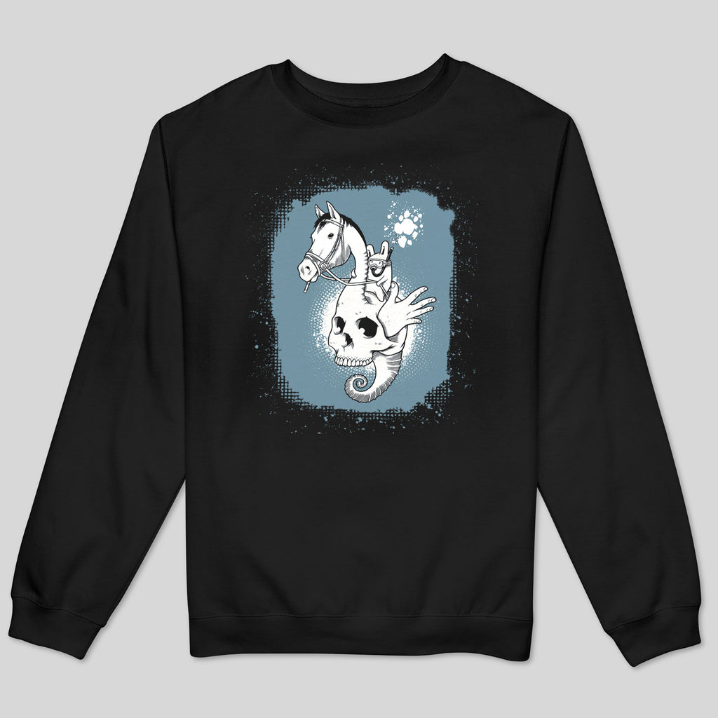 strikeforce - SEA HORSE MEN'S SWEATSHIRT