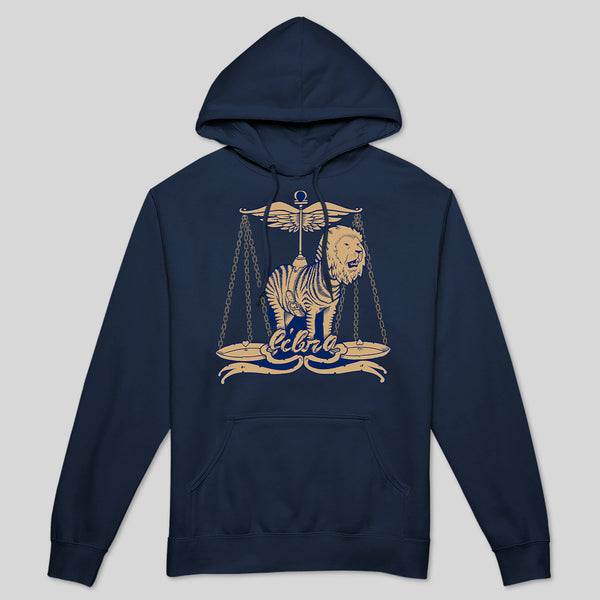 strikeforce - LIBRA ZODIAC  MEN'S HOODIE