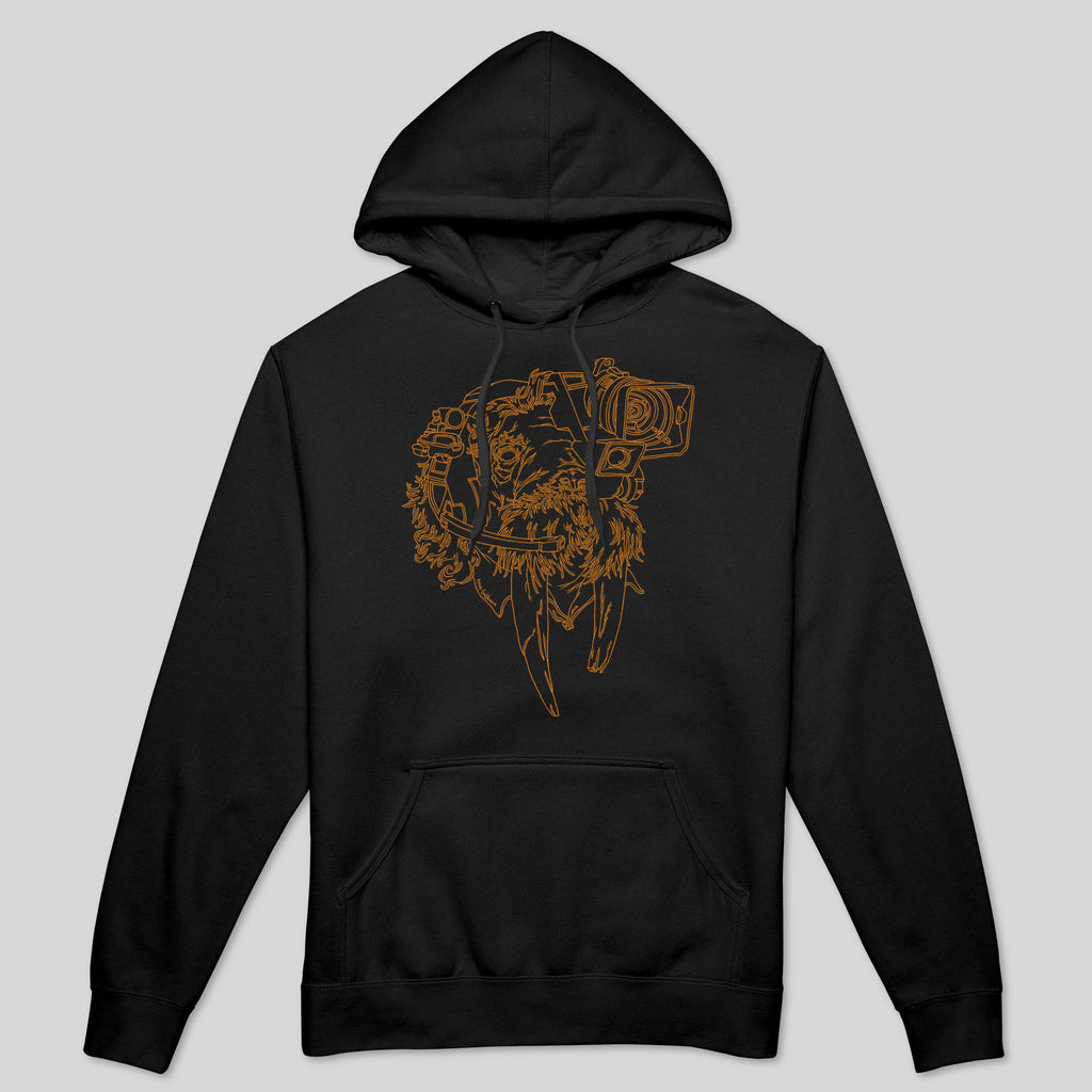 strikeforce - WALTECH - ORANGE MEN'S HOODIE