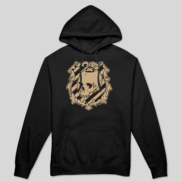 strikeforce - SKULL SHIELD MEN'S HOODIE
