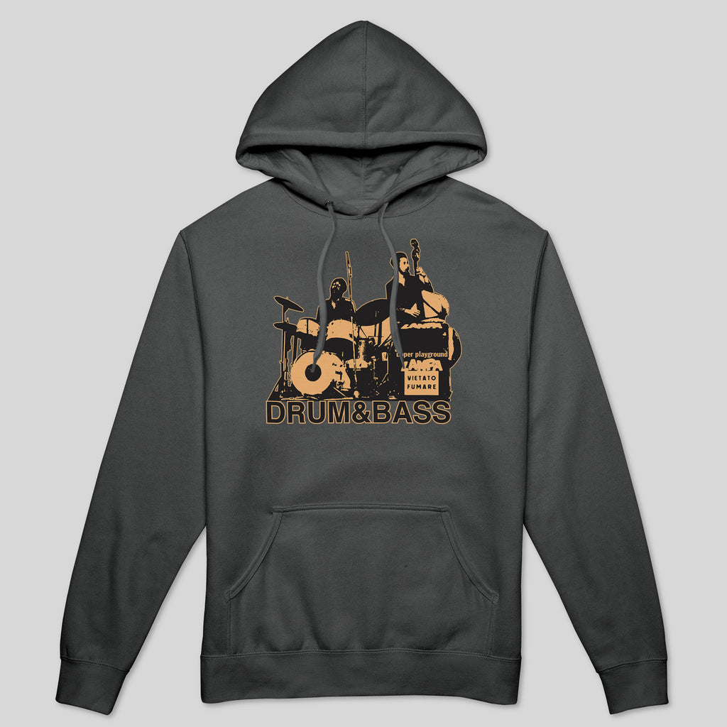 strikeforce - DRUM & BASS MEN'S HOODIE