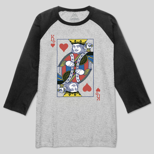 strikeforce - KING OF HEARTS 3/4 SLEEVE