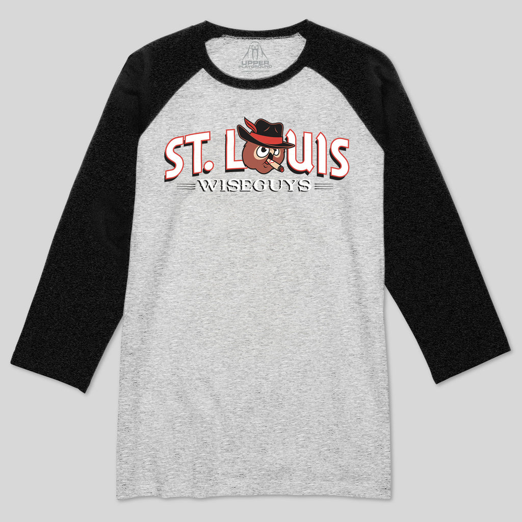 strikeforce - UPLB St. Louis Wiseguys Baseball Sleeve 3/4 SLEEVE