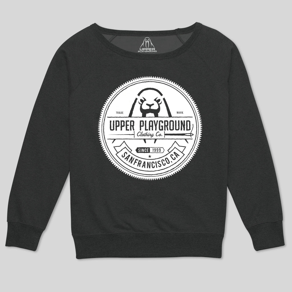 strikeforce - UP SEAL WOMEN'S SCOOP NECK SWEATSHIRT