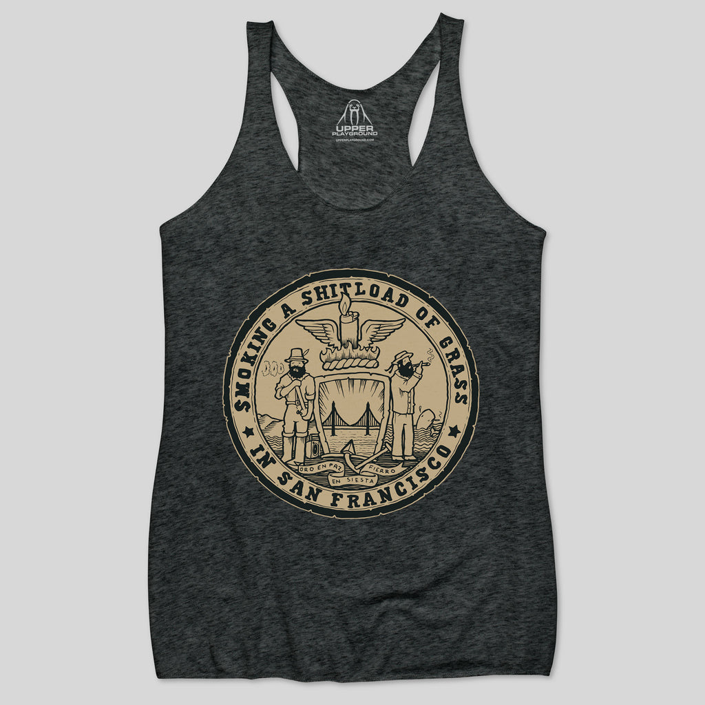 strikeforce - SF GRASS WOMEN'S RACERBACK TANK